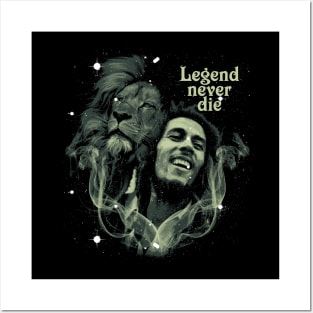 bob marley - legend never die - music Posters and Art